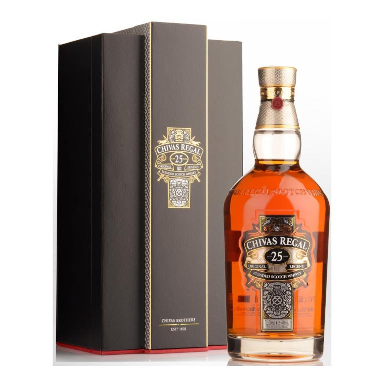 WHISKY CHIVAS REGAL -AGED 25 YEARS-70CL (1 pz) ASTUCCIATO